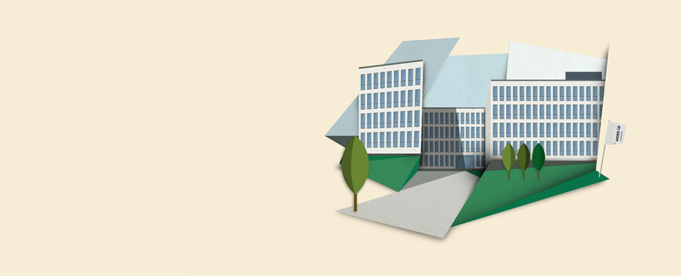 Illustration: Gebäude der Nord/LB Luxembourg